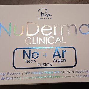 NuDerma Clinical High Frequency Skin Therapy Wand